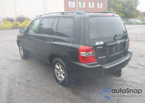 2006 Toyota Highlander V6 z USA, uszkodzony, nr VIN JTEEP21A160156699